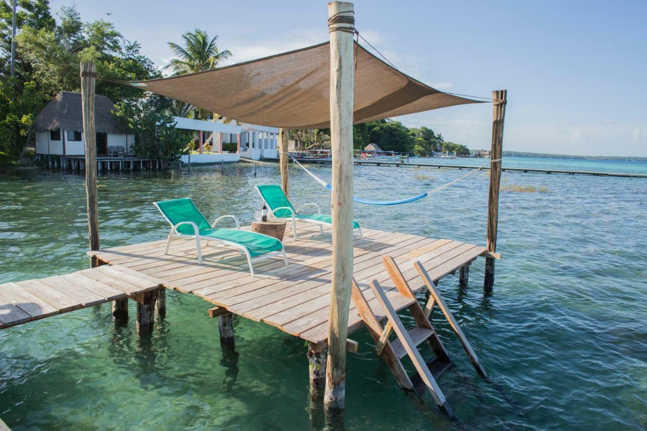 Exclusive Palafito @ Bacalar Lagoon Front Bagian luar foto